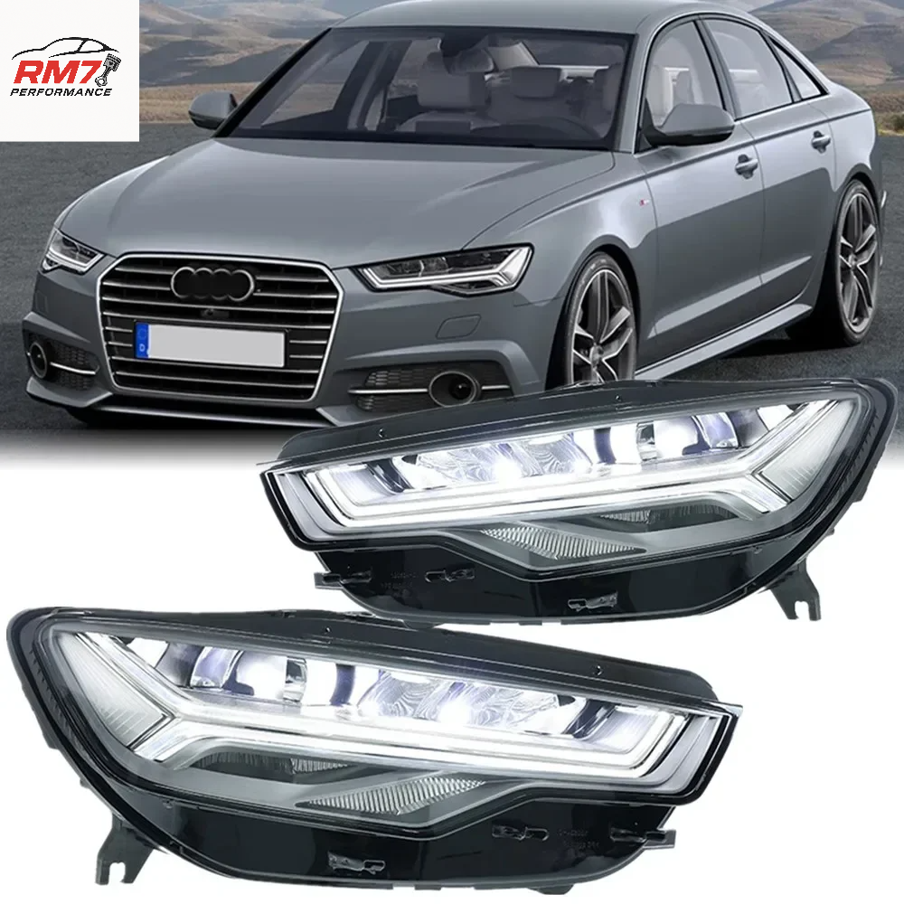 LED Scheinwerfer für Audi A6 C7 (2012–2018) – Plug & Play Upgrade mit Tagfahrlicht und dynamischem Blinker