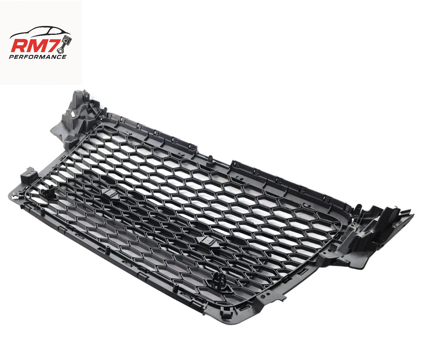 Frontstoßstange Wabengrill für Audi A4 B8 8T/S4 (2008–2012) – RS4-Look, glänzend schwarz, Tuning-Kühlergrill