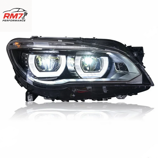 LED Scheinwerfer-Set für BMW 7er F01/F02/F03 (2009–2015) – Voll-LED mit Projektorlinse & Plug & Play