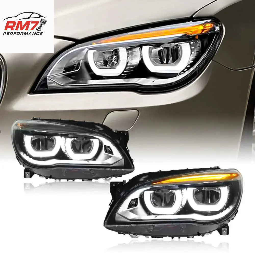 LED Scheinwerfer-Set für BMW 7er F01/F02/F03 (2009–2015) – Voll-LED mit Projektorlinse & Plug & Play