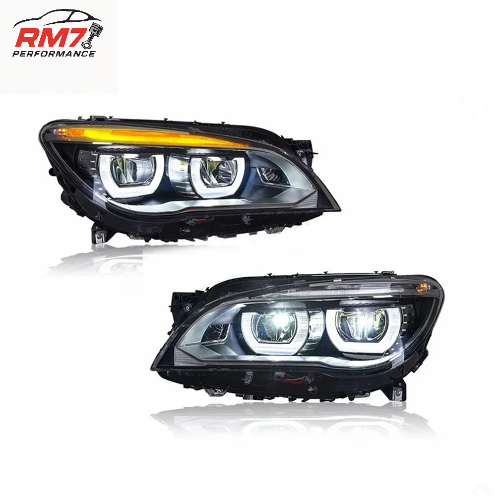 LED Scheinwerfer-Set für BMW 7er F01/F02/F03 (2009–2015) – Voll-LED mit Projektorlinse & Plug & Play